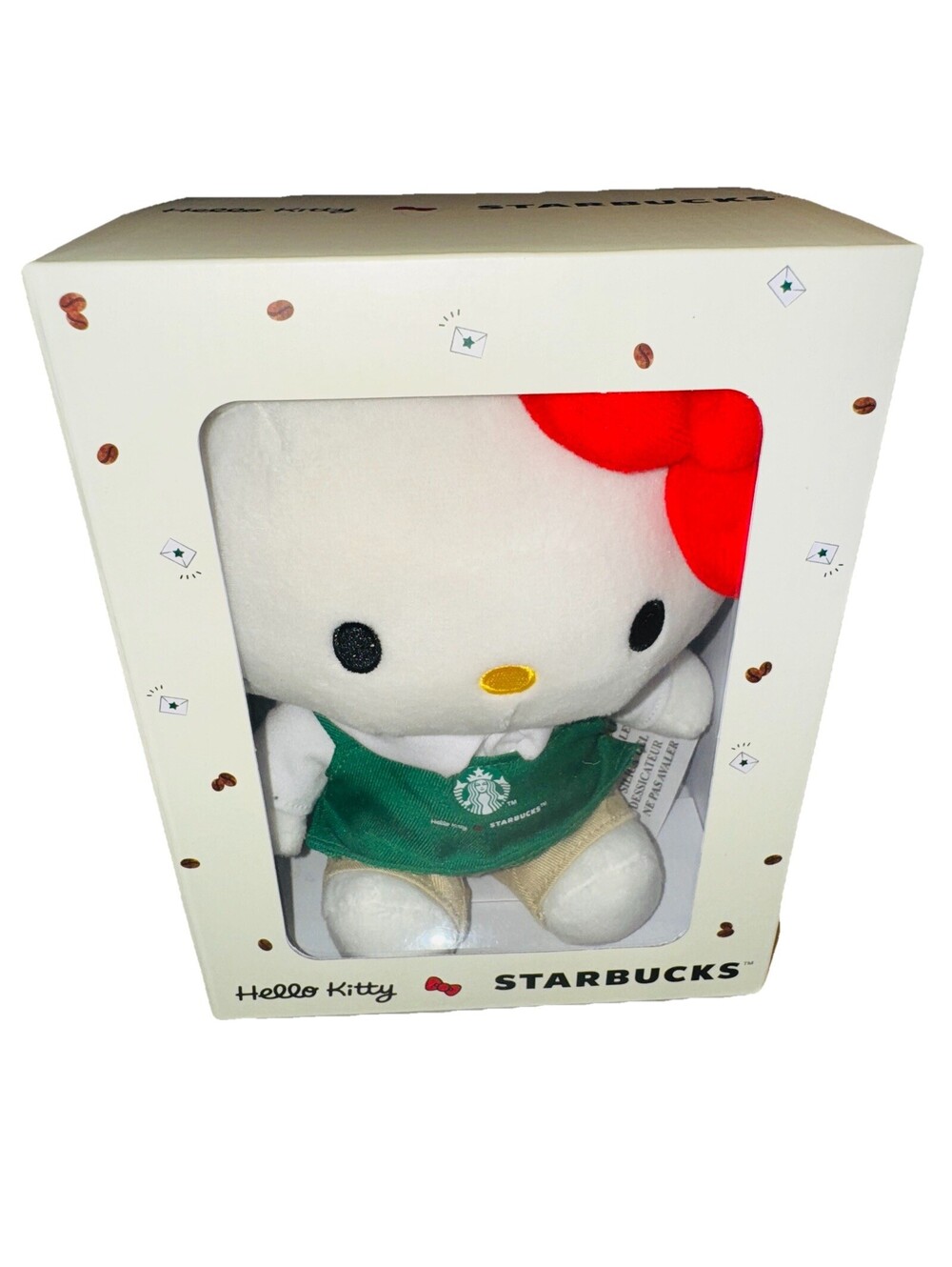 Hello Kitty x Starbucks Sanrio Limited Edition 2025 Plush Barista New Boxed L.E.